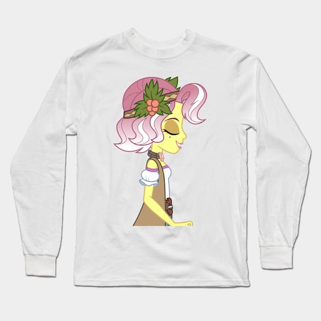 Vignette Valencia in profile Long Sleeve T-Shirt by CloudyGlow